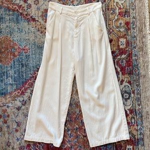 LACAUSA Lola Trousers in Panna Cotta